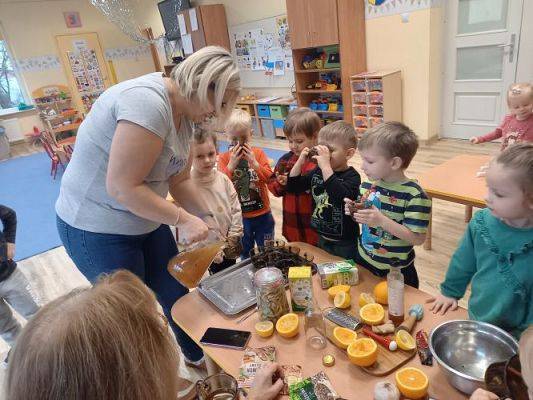 Grafika #2: 16.11.2021 Projekt "Dbam o zdrowie -herbatka rozgrzewająca" gr I