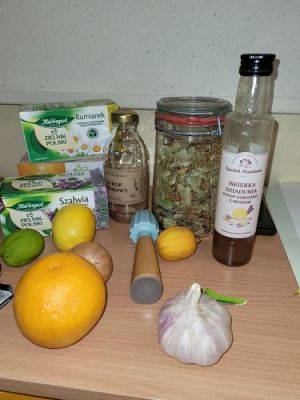 Grafika #5: 16.11.2021 Projekt "Dbam o zdrowie -herbatka rozgrzewająca" gr I