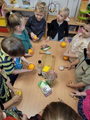 Grafika #19: 16.11.2021 Projekt "Dbam o zdrowie -herbatka rozgrzewająca" gr I