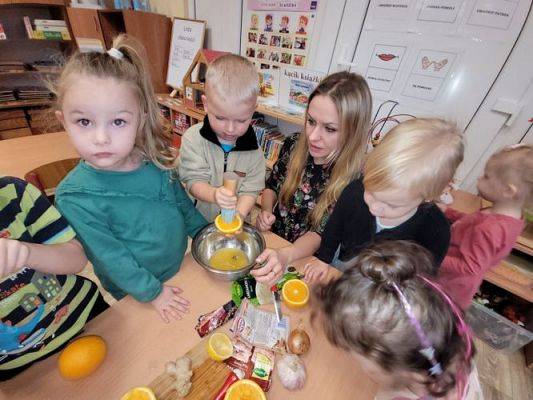 Grafika #27: 16.11.2021 Projekt "Dbam o zdrowie -herbatka rozgrzewająca" gr I