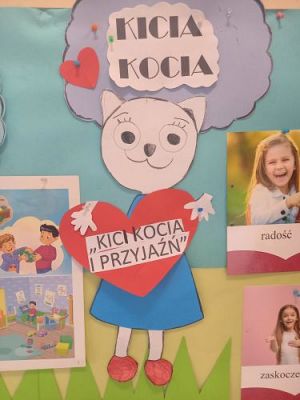 Grafika #8: Gr I wyzwanie: Kici Kocia i Przyjaźń 27.10.2021