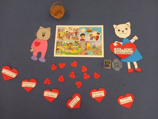 Grafika #16: Gr I wyzwanie: Kici Kocia i Przyjaźń 27.10.2021