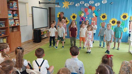 Grafika #29: 23.06.2023 Uroczyste zakończenie roku przedszkolnego w Grupie I,II