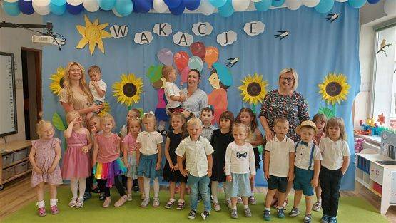 Grafika #92: 23.06.2023 Uroczyste zakończenie roku przedszkolnego w Grupie I,II