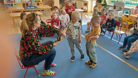 Grafika #17: 12.05.2023 Poznajemy gady - Spotkanie z Panią Edytą