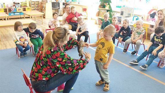 Grafika #18: 12.05.2023 Poznajemy gady - Spotkanie z Panią Edytą