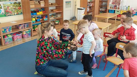 Grafika #24: 12.05.2023 Poznajemy gady - Spotkanie z Panią Edytą