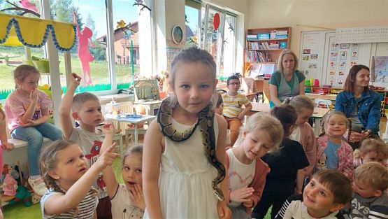 Grafika #81: 12.05.2023 Poznajemy gady - Spotkanie z Panią Edytą