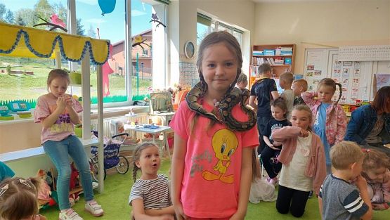 Grafika #86: 12.05.2023 Poznajemy gady - Spotkanie z Panią Edytą