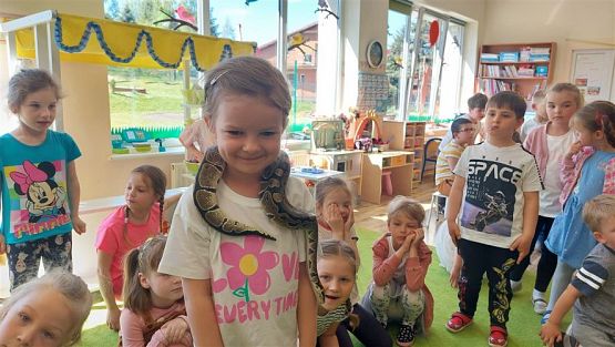 Grafika #88: 12.05.2023 Poznajemy gady - Spotkanie z Panią Edytą