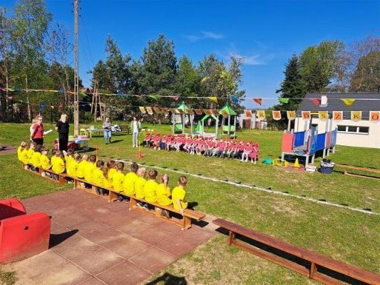Grafika #7: 11.05.2023 Spartakiada Przedszkolaka - Średniaki z Charbrowa kontra Średniaki z Wicka