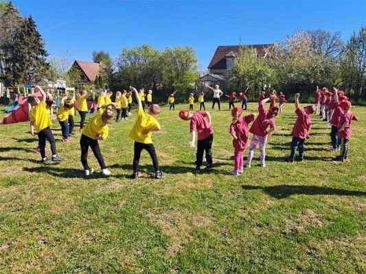 Grafika #14: 11.05.2023 Spartakiada Przedszkolaka - Średniaki z Charbrowa kontra Średniaki z Wicka