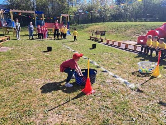 Grafika #18: 11.05.2023 Spartakiada Przedszkolaka - Średniaki z Charbrowa kontra Średniaki z Wicka