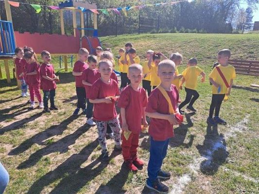 Grafika #20: 11.05.2023 Spartakiada Przedszkolaka - Średniaki z Charbrowa kontra Średniaki z Wicka