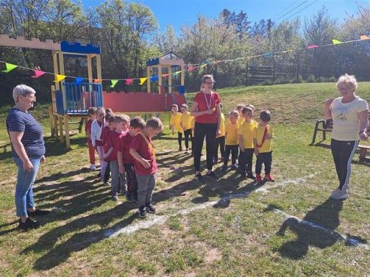 Grafika #23: 11.05.2023 Spartakiada Przedszkolaka - Średniaki z Charbrowa kontra Średniaki z Wicka