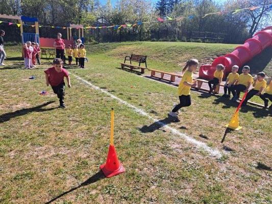 Grafika #28: 11.05.2023 Spartakiada Przedszkolaka - Średniaki z Charbrowa kontra Średniaki z Wicka