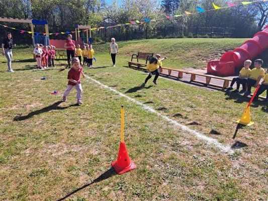 Grafika #29: 11.05.2023 Spartakiada Przedszkolaka - Średniaki z Charbrowa kontra Średniaki z Wicka