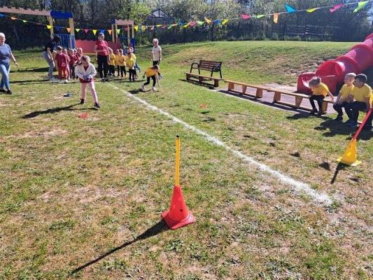 Grafika #30: 11.05.2023 Spartakiada Przedszkolaka - Średniaki z Charbrowa kontra Średniaki z Wicka