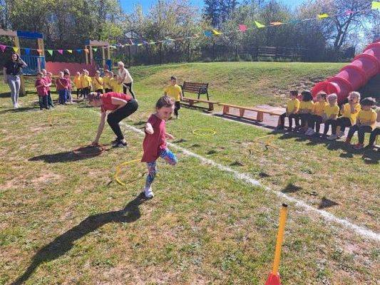 Grafika #38: 11.05.2023 Spartakiada Przedszkolaka - Średniaki z Charbrowa kontra Średniaki z Wicka