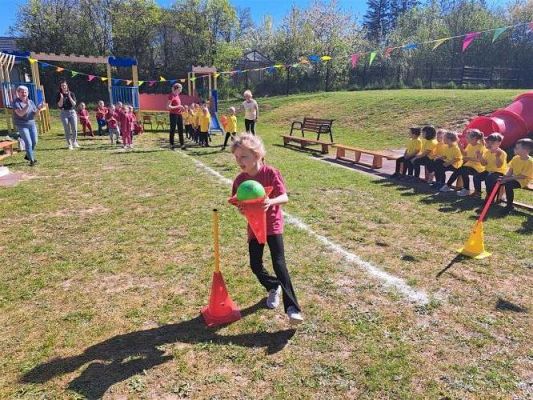 Grafika #44: 11.05.2023 Spartakiada Przedszkolaka - Średniaki z Charbrowa kontra Średniaki z Wicka