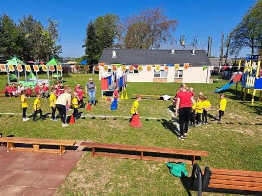 Grafika #53: 11.05.2023 Spartakiada Przedszkolaka - Średniaki z Charbrowa kontra Średniaki z Wicka