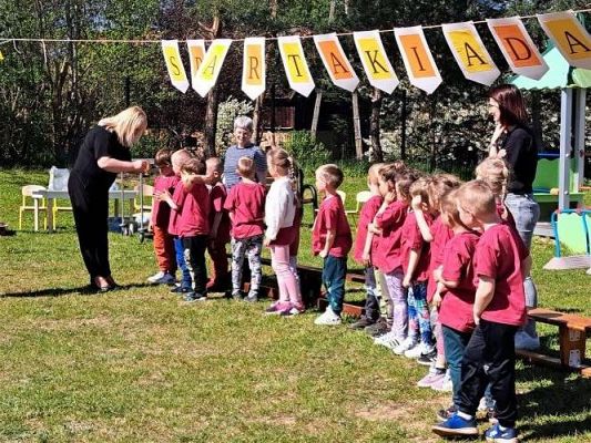 Grafika #60: 11.05.2023 Spartakiada Przedszkolaka - Średniaki z Charbrowa kontra Średniaki z Wicka