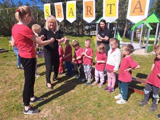 Grafika #63: 11.05.2023 Spartakiada Przedszkolaka - Średniaki z Charbrowa kontra Średniaki z Wicka