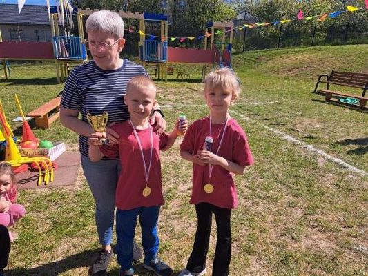 Grafika #68: 11.05.2023 Spartakiada Przedszkolaka - Średniaki z Charbrowa kontra Średniaki z Wicka