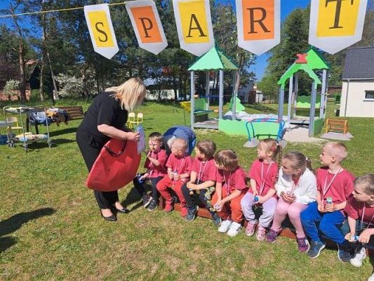 Grafika #71: 11.05.2023 Spartakiada Przedszkolaka - Średniaki z Charbrowa kontra Średniaki z Wicka