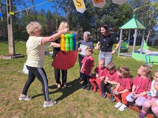Grafika #72: 11.05.2023 Spartakiada Przedszkolaka - Średniaki z Charbrowa kontra Średniaki z Wicka