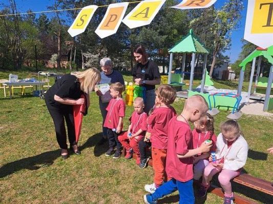 Grafika #73: 11.05.2023 Spartakiada Przedszkolaka - Średniaki z Charbrowa kontra Średniaki z Wicka