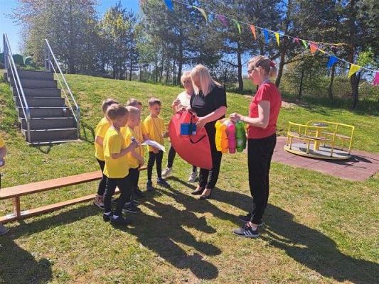 Grafika #74: 11.05.2023 Spartakiada Przedszkolaka - Średniaki z Charbrowa kontra Średniaki z Wicka