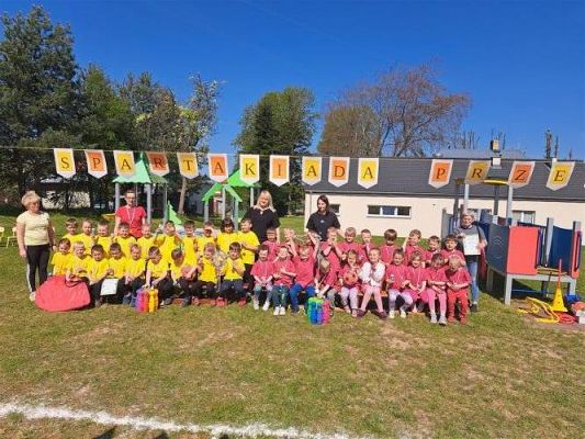Grafika #75: 11.05.2023 Spartakiada Przedszkolaka - Średniaki z Charbrowa kontra Średniaki z Wicka