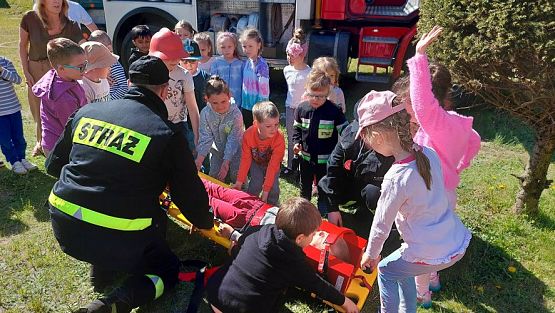 Grafika #8: 08.05.2023 Spotkanie ze Strażakami z OSP Wrzeście cz.II