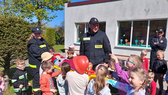Grafika #10: 08.05.2023 Spotkanie ze Strażakami z OSP Wrzeście cz.II