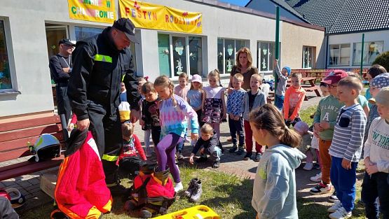 Grafika #12: 08.05.2023 Spotkanie ze Strażakami z OSP Wrzeście cz.II