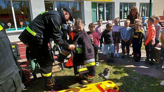 Grafika #14: 08.05.2023 Spotkanie ze Strażakami z OSP Wrzeście cz.II