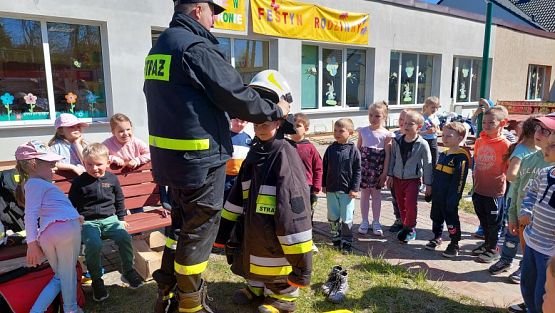 Grafika #15: 08.05.2023 Spotkanie ze Strażakami z OSP Wrzeście cz.II