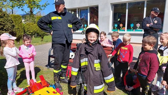 Grafika #17: 08.05.2023 Spotkanie ze Strażakami z OSP Wrzeście cz.II