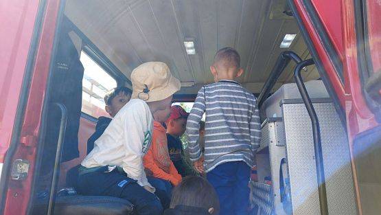 Grafika #21: 08.05.2023 Spotkanie ze Strażakami z OSP Wrzeście cz.II