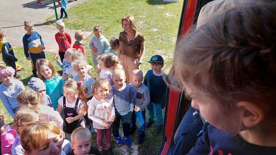 Grafika #24: 08.05.2023 Spotkanie ze Strażakami z OSP Wrzeście cz.II