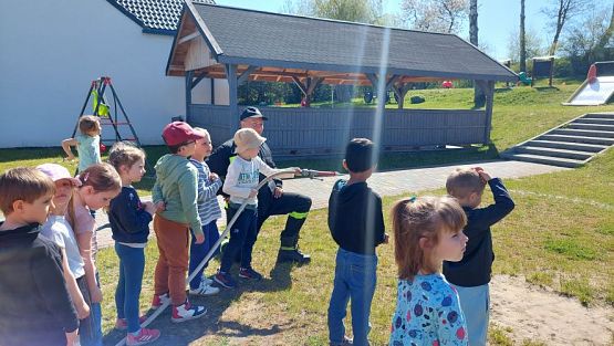 Grafika #29: 08.05.2023 Spotkanie ze Strażakami z OSP Wrzeście cz.II