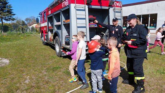 Grafika #31: 08.05.2023 Spotkanie ze Strażakami z OSP Wrzeście cz.II