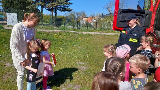 Grafika #52: 08.05.2023 Spotkanie ze Strażakami z OSP Wrzeście cz.II