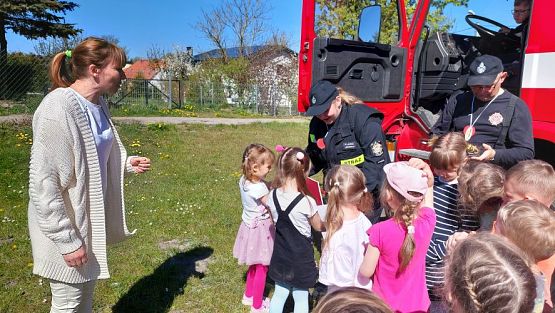 Grafika #53: 08.05.2023 Spotkanie ze Strażakami z OSP Wrzeście cz.II