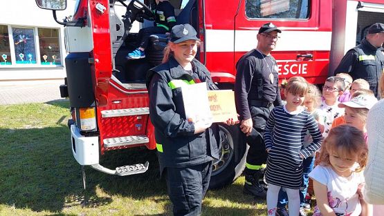 Grafika #55: 08.05.2023 Spotkanie ze Strażakami z OSP Wrzeście cz.II