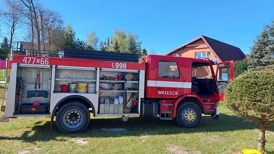 Grafika #0: 08.05.2023 Spotkanie ze Strażakami z OSP Wrzeście cz.I