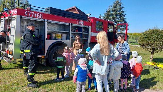 Grafika #2: 08.05.2023 Spotkanie ze Strażakami z OSP Wrzeście cz.I