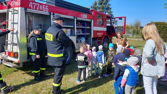 Grafika #5: 08.05.2023 Spotkanie ze Strażakami z OSP Wrzeście cz.I