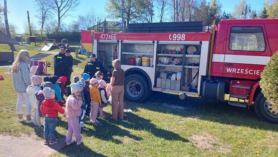 Grafika #7: 08.05.2023 Spotkanie ze Strażakami z OSP Wrzeście cz.I